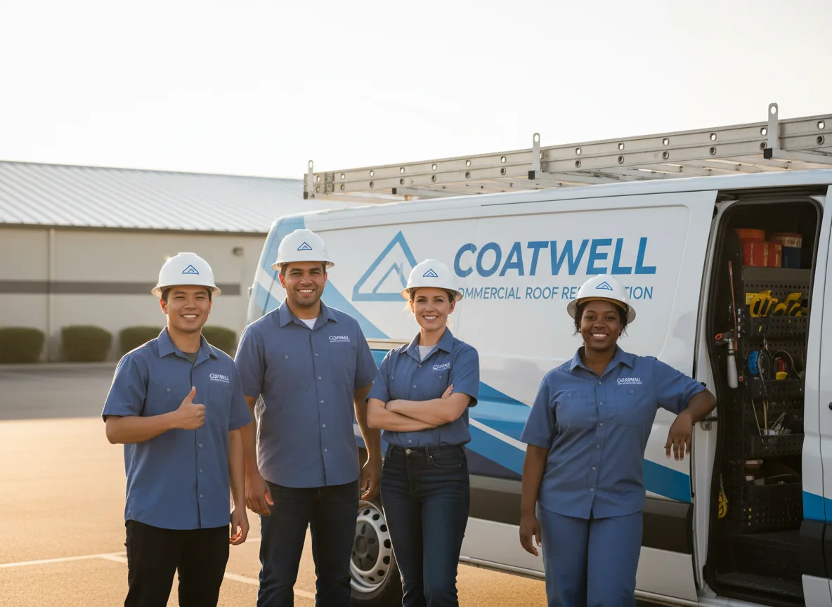 Commercial roof coating company in West Valley, NY